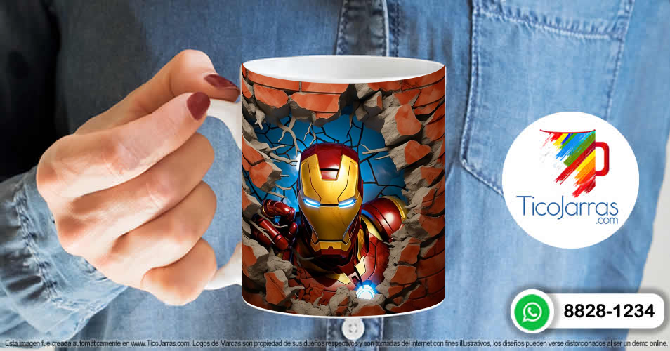 Artículos Personalizados Iron Man