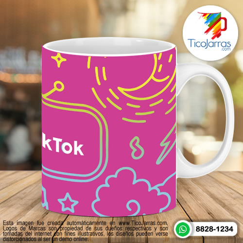 Diseños Personalizadas Taza de TikTok