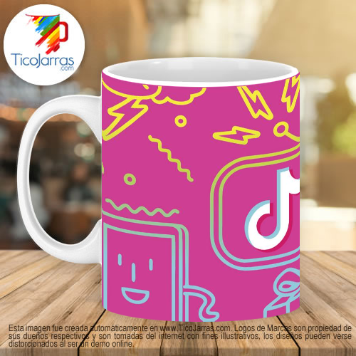 Jarras Personalizadas Taza de TikTok