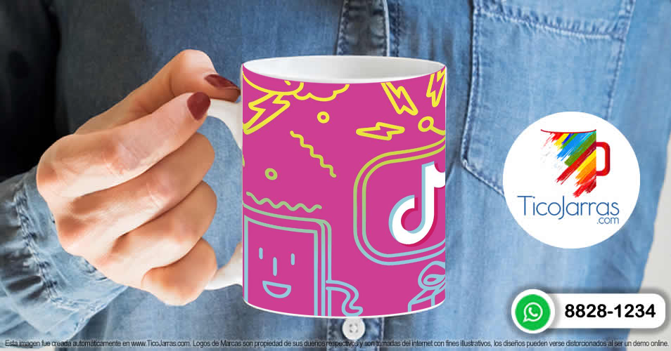 Artículos Personalizados Taza de TikTok