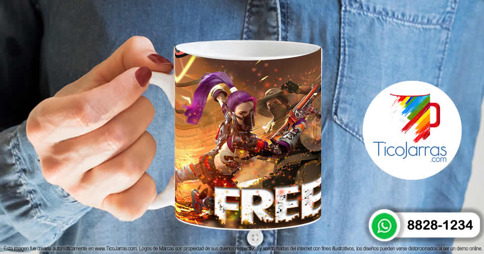 Artículos Personalizados Free Fire