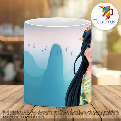 Tazas Personalizadas Taza de Mulan