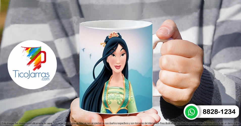 Tazas Personalizadas en Costa Rica Taza de Mulan