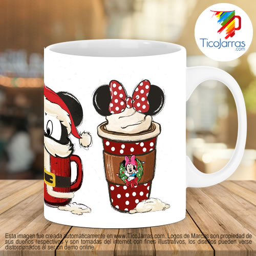 Diseños Personalizadas Mickey Navidad