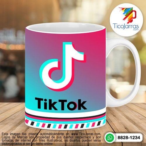 Tazas Personalizadas en Costa Rica TikTok influencer