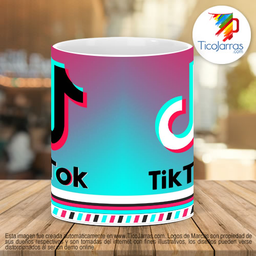 Tazas Personalizadas TikTok influencer