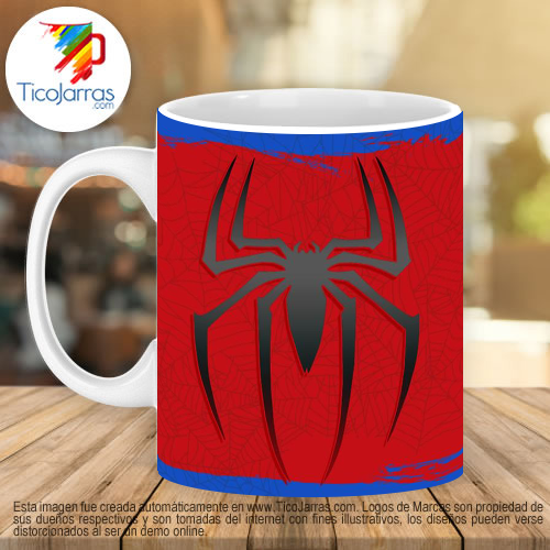 Jarras Personalizadas Spider Man