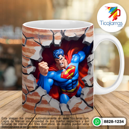 Diseños Personalizadas Superman 3D