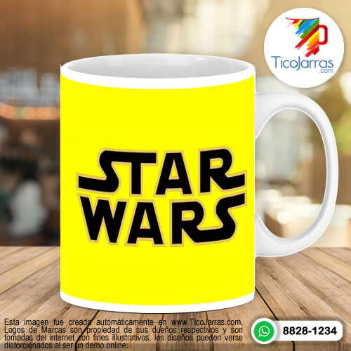 Diseños Personalizadas Star Wars yellow