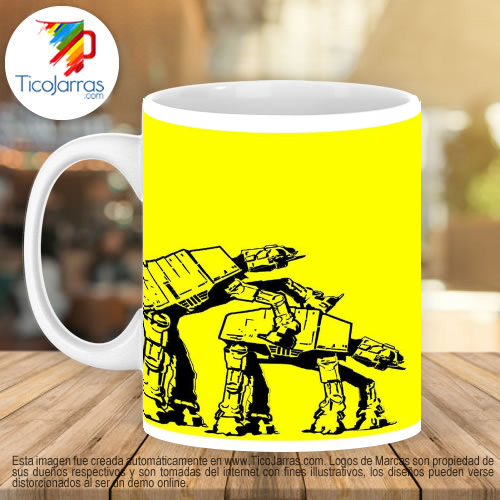 Jarras Personalizadas Star Wars yellow