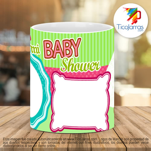 Tazas Personalizadas Recuerdo baby Shower