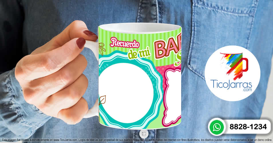 Artículos Personalizados Recuerdo baby Shower