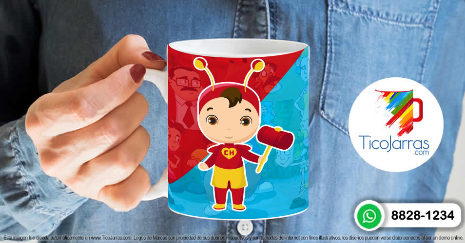 Tazas Personalizadas en Costa Rica El Chapulín colorado, Taza del Chavo del 8