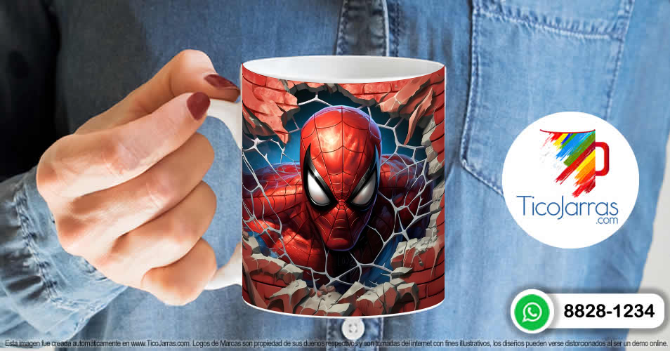 Artículos Personalizados Spider Man 3D