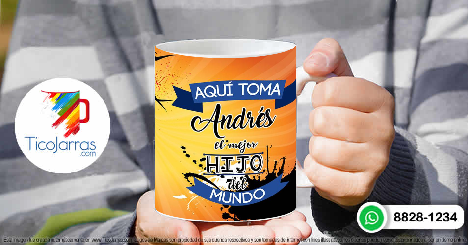 Tazas Personalizadas en Costa Rica Aquí toma el mejor hijo del mundo