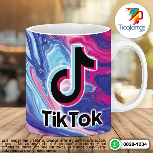 Diseños Personalizadas TikTok Aqua