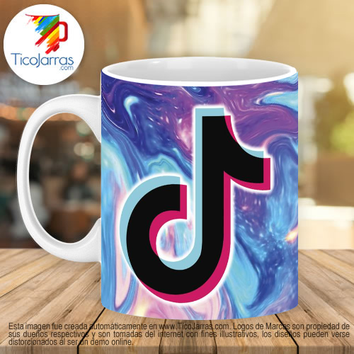 Jarras Personalizadas TikTok Aqua