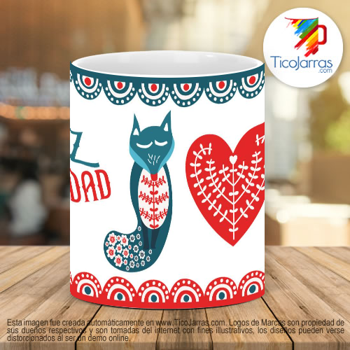 Tazas Personalizadas Feliz navidad 