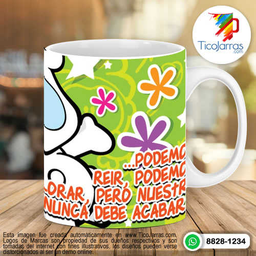 Tazas Personalizadas en Costa Rica Podemos reír podemos llorar