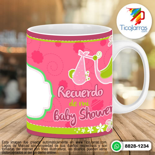 Diseños Personalizadas Recuerdo de mi baby Shower