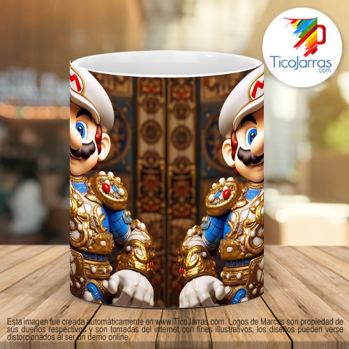 Tazas Personalizadas Rey Mario Bross