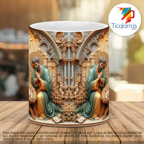 Tazas Personalizadas Pesebre en Belén