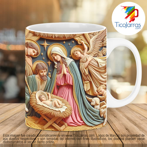 Diseños Personalizadas Navidad - Pesebre 3d - Nacimiento de Jesús