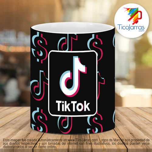 Tazas Personalizadas TikTok money