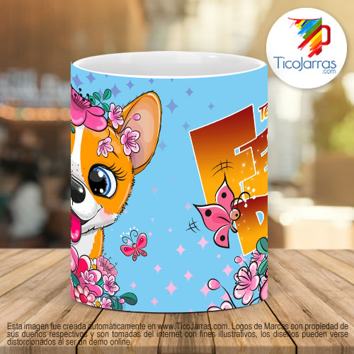 Tazas Personalizadas Te deseo un Feliz Día