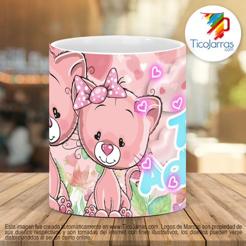 Tazas Personalizadas Te adoro