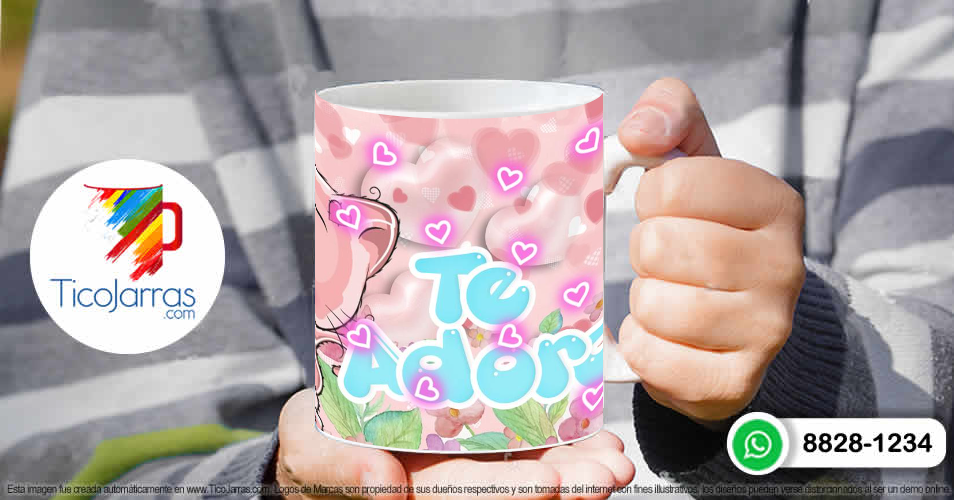 Tazas Personalizadas en Costa Rica Te adoro