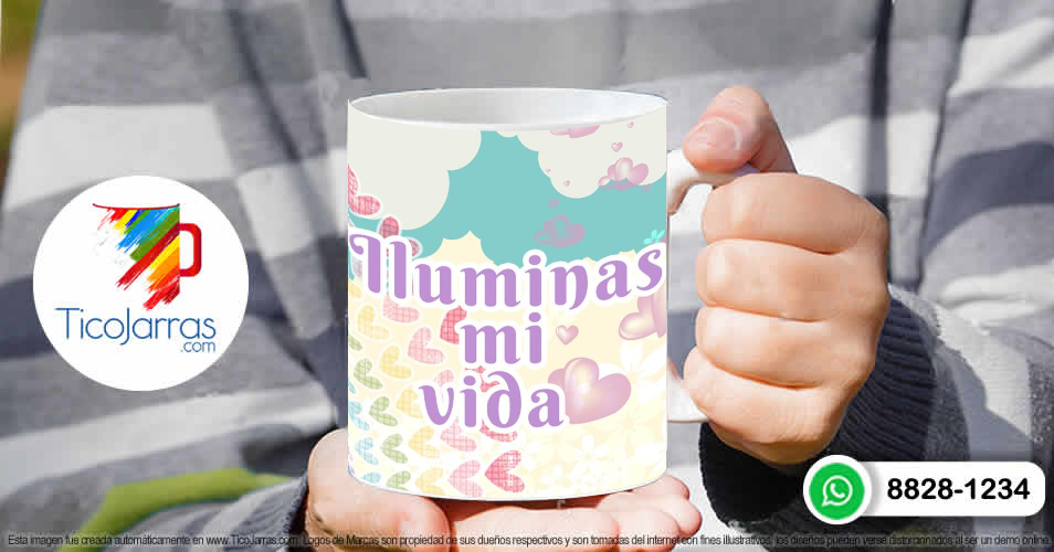 Tazas Personalizadas en Costa Rica Iluminas mi vida