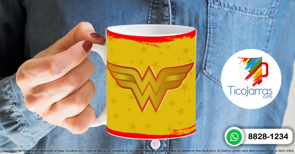 Artículos Personalizados Wonder woman