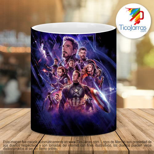 Tazas Personalizadas Super Heroes