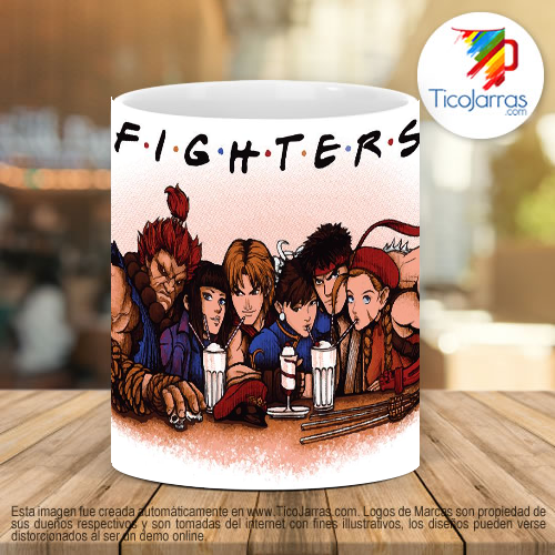 Tazas Personalizadas Fightters