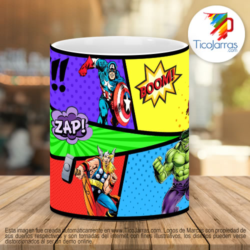 Tazas Personalizadas Zap Boom Cool