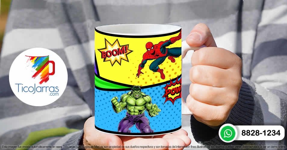 Tazas Personalizadas en Costa Rica Zap Boom Cool