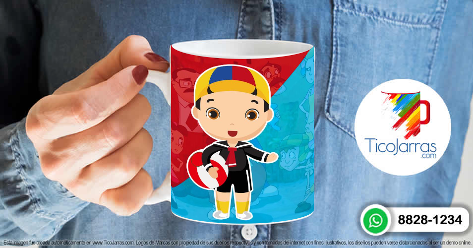 Artículos Personalizados Quico, Taza del Chavo del 8