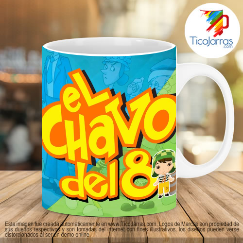 Diseños Personalizadas La Chilindrina, Taza del Chavo del 8