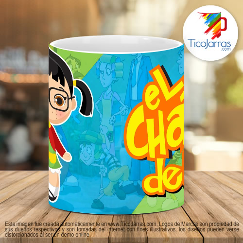 Tazas Personalizadas La Chilindrina, Taza del Chavo del 8