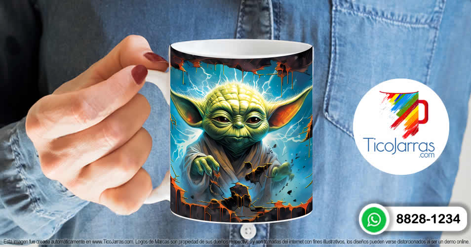 Artículos Personalizados Baby Yoda 3D