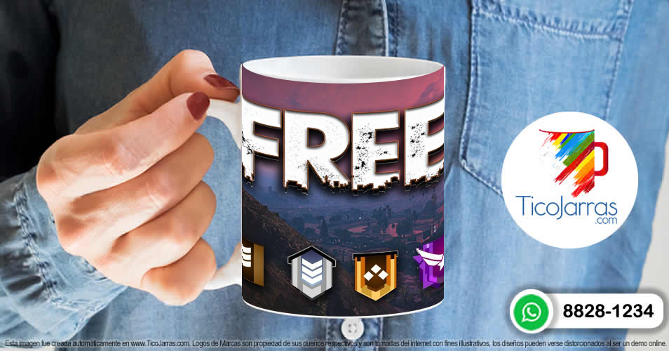 Artículos Personalizados Free Fire