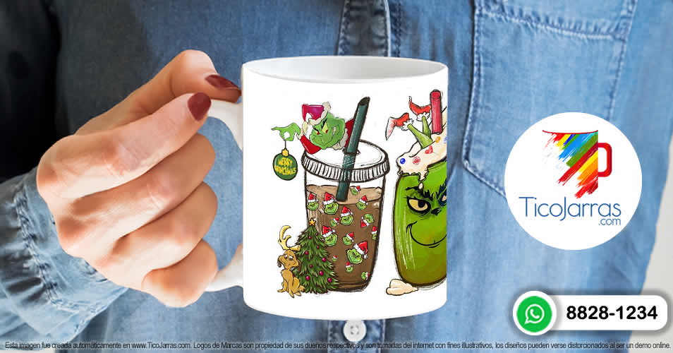 Artículos Personalizados Navidad Grinch