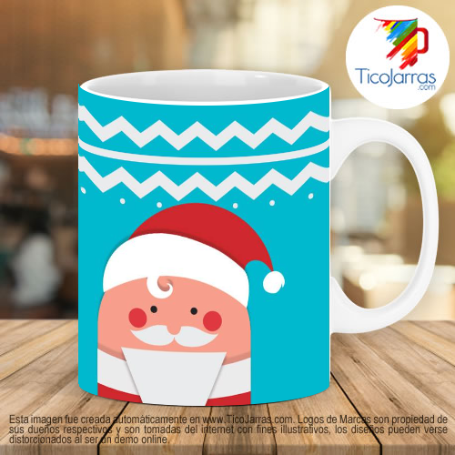 Tazas Personalizadas en Costa Rica Santa y venado