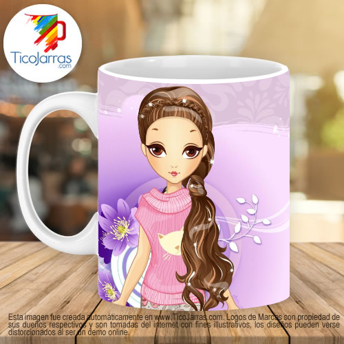 Jarras Personalizadas La mejor hija del mundo, taza con nombre personalizado taza con nombre personalizado