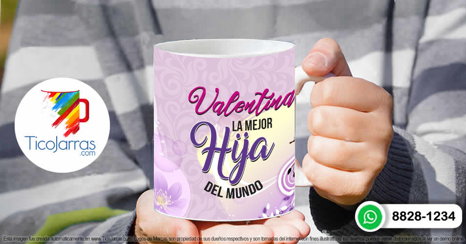 Tazas Personalizadas en Costa Rica La mejor hija del mundo, taza con nombre personalizado taza con nombre personalizado