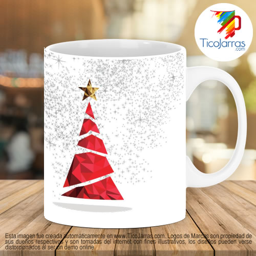 Tazas Personalizadas en Costa Rica Feliz navidad y prospero año nuevo