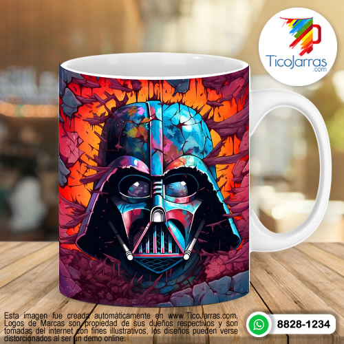 Diseños Personalizadas Darth Vader 3D