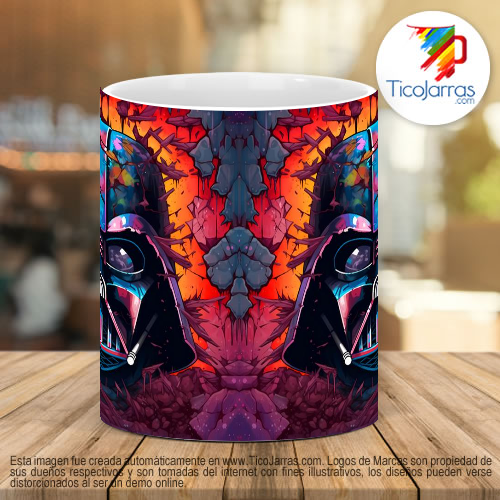 Tazas Personalizadas Darth Vader 3D