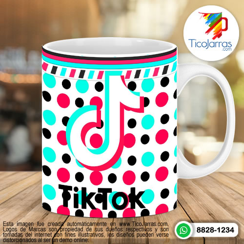 Tazas Personalizadas en Costa Rica TikTok screen